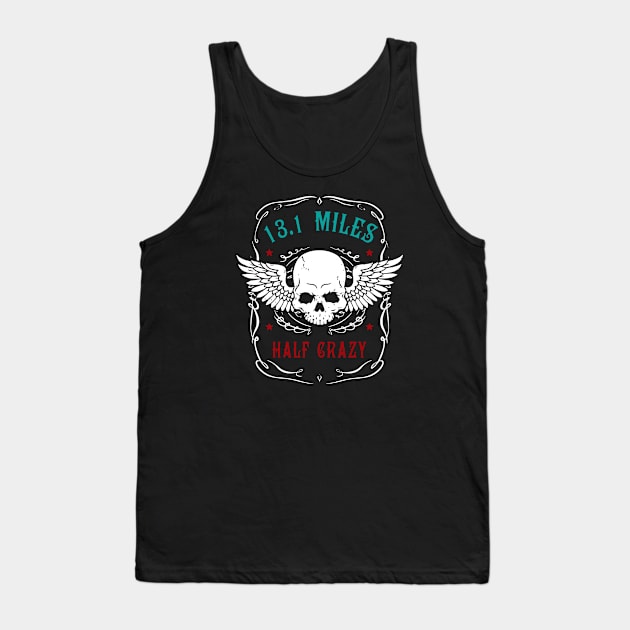 half crazy Tank Top by dyazagita